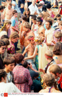 Hippies at Hyde Park 'Love In', London, Britain - 1967