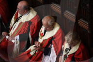 PEOPLE - London: Die Queen am 'State Opening of Parliament' 