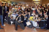 PEOPLE - Johnny Depp am Flughafen von Tokio