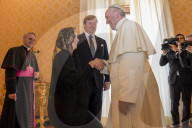 PEOPLE - Staatsbesuch in Italien: Maxima und Willem-Alexander besuchen den Papst