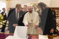 PEOPLE - Staatsbesuch in Italien: Maxima und Willem-Alexander besuchen den Papst