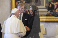 PEOPLE - Staatsbesuch in Italien: Maxima und Willem-Alexander besuchen den Papst