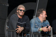 PEOPLE - David Beckham besucht mit den Jungs das Glastonury Festival
