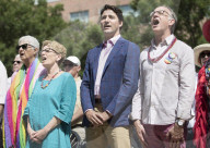 NEWS - Toronto: Premierminister Trudeau marschiert bei der Pride mit