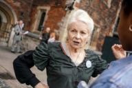 Dame Vivienne Westwood Protests At Lambeth Palace 171059