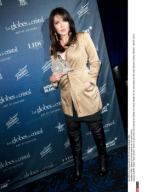 PARIS: Globes of Cristal Awards for Art and Culture.
