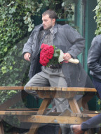 PEOPLE - Jamie Dornan auf dem Set zu "Dinner with Herve"