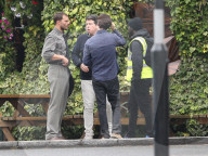 PEOPLE - Jamie Dornan auf dem Set zu "Dinner with Herve"