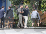 PEOPLE - Jamie Dornan auf dem Set zu "Dinner with Herve"