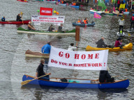 NEWS - G20-Gipfel: Protestwelle Demo auf der Alster