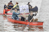 NEWS - G20-Gipfel: Protestwelle Demo auf der Alster