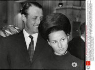 Princess Sonja Of Norway At Norwegian Trade Centre London With Crown Prince Harald Of Norway Queen Sonja Of Norway (nae Sonja Haraldsen Born 4 July 1937) Is The Wife Of King Harald V Of Norway She Became Engaged To Then Crown Prince Harald In March 1
