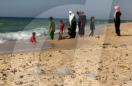 FEATURE - Quallen haben Hochsaison im Gazastreifen