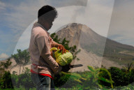 NEWS - Indonesien: Vulkan Sinabung spuckt wieder Asche und Lava