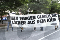 NEWS - G20 Gipfel: Krawall an der Welcom to Hell Demonstration in Hamburg