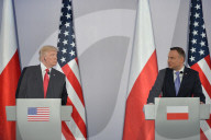 NEWS - Polen:  Die Trumps in Warschau