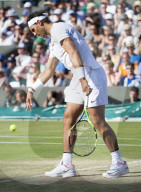 PEOPLE - Tennis Wimbledon: Gilles Muller gegen Rafael Nadal 