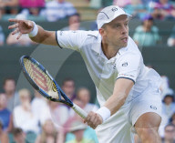 PEOPLE - Tennis Wimbledon: Gilles Muller gegen Rafael Nadal 