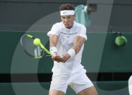PEOPLE - Tennis Wimbledon: Gilles Muller gegen Rafael Nadal 