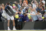 PEOPLE - Tennis Wimbledon: Gilles Muller gegen Rafael Nadal 