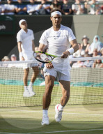 PEOPLE - Tennis Wimbledon: Gilles Muller gegen Rafael Nadal 