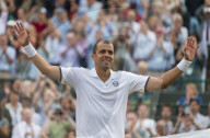 PEOPLE - Tennis Wimbledon: Gilles Muller gegen Rafael Nadal 