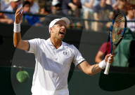 PEOPLE - Tennis Wimbledon: Gilles Muller gegen Rafael Nadal 