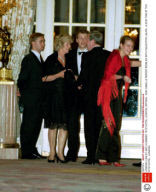 JOANNA LUMLEY AND HUSBAND, RITZ HOTEL LONDON, BRITAIN - 2000
