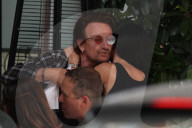PEOPLE - Gute Stimmung bei Bono in Mayfair