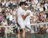 PEOPLE - Wimbledon: Roger Federer gegen Milos Raonic