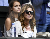 PEOPLE - Wimbledon: Mirka am Match Roger Federer gegen Milos Raonic