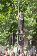 PEOPLE - London: Schnelle Boliden und Stars am F1 Live am Trafalgar Square