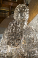 FEATURE - China: Gläserne Buddha Statue in Shanghai
