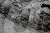 NEWS - Mexiko City: 461 Totenschädel im Templo Mayor entdeckt