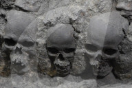 NEWS - Mexiko City: 461 Totenschädel im Templo Mayor entdeckt