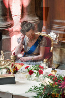 PEOPLE - London: Besuch der Spanischen Royals: Prinzessin Anne verneigt sich