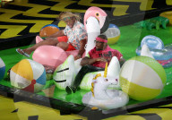 PEOPLE - Nickelodeon Kids' Choice Sports Awards in LA: Die Show
