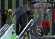 PEOPLE - Nickelodeon Kids' Choice Sports Awards in LA: Die Show