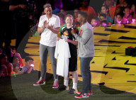 PEOPLE - Nickelodeon Kids' Choice Sports Awards in LA: Die Show