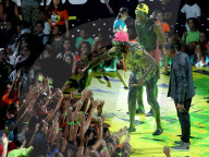 PEOPLE - Nickelodeon Kids' Choice Sports Awards in LA: Die Show