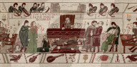 FEATURE - Belfaster Museum stellt Wandteppich mit Szenen aus Game of Thrones im Bayeux Stil aus