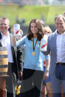 PEOPLE - Herzogin Catherine und Prinz William rudern in Heidelberg 