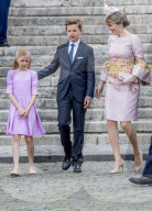 PEOPLE - Die belgischen Royals am Nationalfeiertag in Brüssel