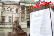NEWS - London: Lehm-Soldat erinnert an die Flandern-Schlacht von 1917