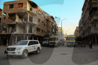 NEWS - Syrien: Das arabische Rote Kreuz bringt Hilfslieferungen nach Duma