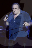PEOPLE - Monaco: Gerard Depardieu mit 'Depardieu chante Barbara' auf der Bühne
