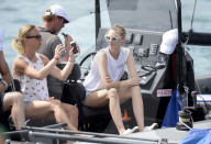 PEOPLE - Beatrice Borromeo und Pierre Casiraghi am "Copa Del Rey" in Palma