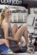 PEOPLE - Beatrice Borromeo und Pierre Casiraghi am "Copa Del Rey" in Palma