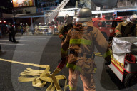 NEWS - Japan: Brand im Tsukiji Fisch Markt in Tokio 