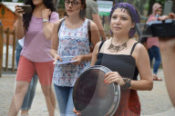 NEWS - Ankara: Frauen demonstrieren gegen das türkische Parlament